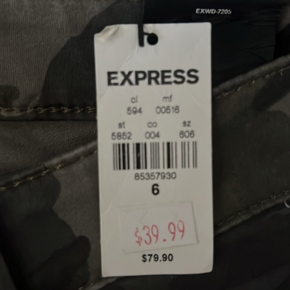 BNWT Express Stella Low Rise Ankle Legging SIZE 6 - Picture 5 of 5